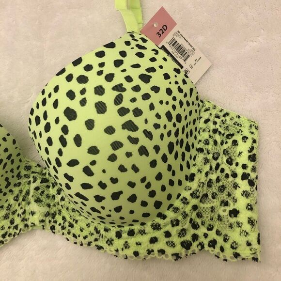 Women’s Animal Print Underwire T-shirt Bra - Picture 9 of 11